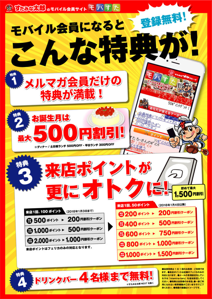 2024年2月最新】すたみな太郎の割引クーポンまとめ情報 | Gooクーポン.com