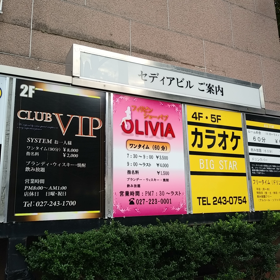 前橋 フィリピンパブ CLUB VIP ショータイム