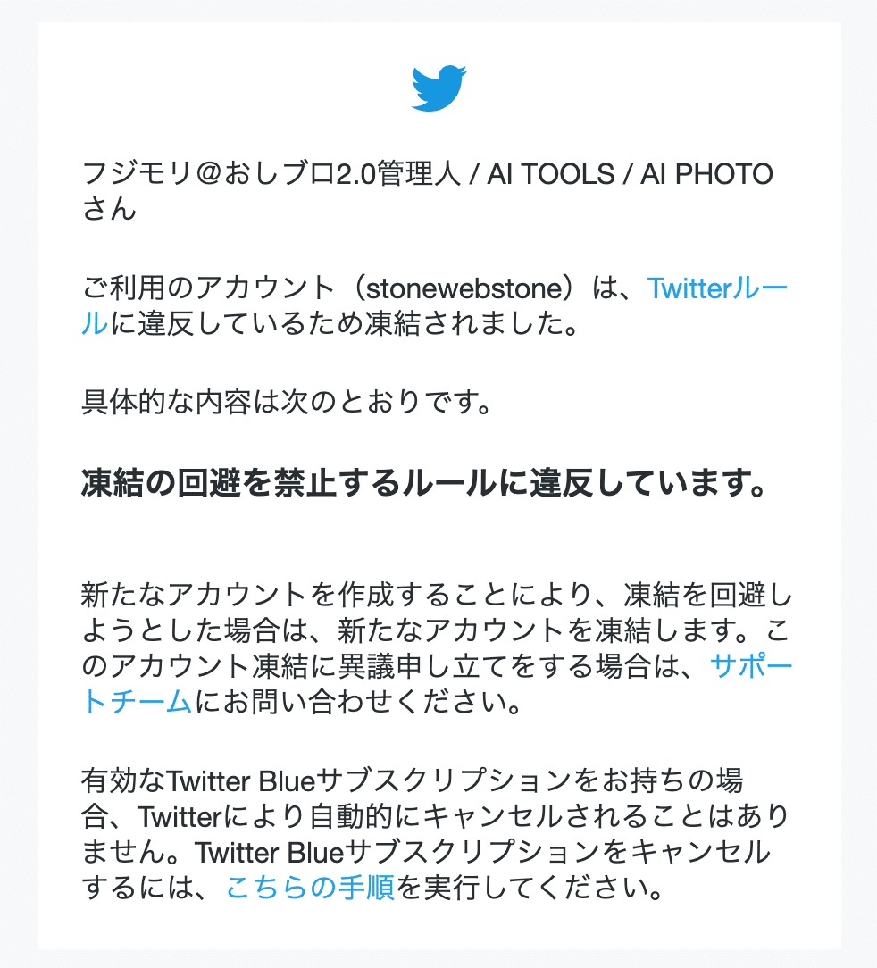 Twitter】アカウントロックを電話番号の認証なしで解除する方法【異議申し立てからメール】 - いかせんもあんすぁ