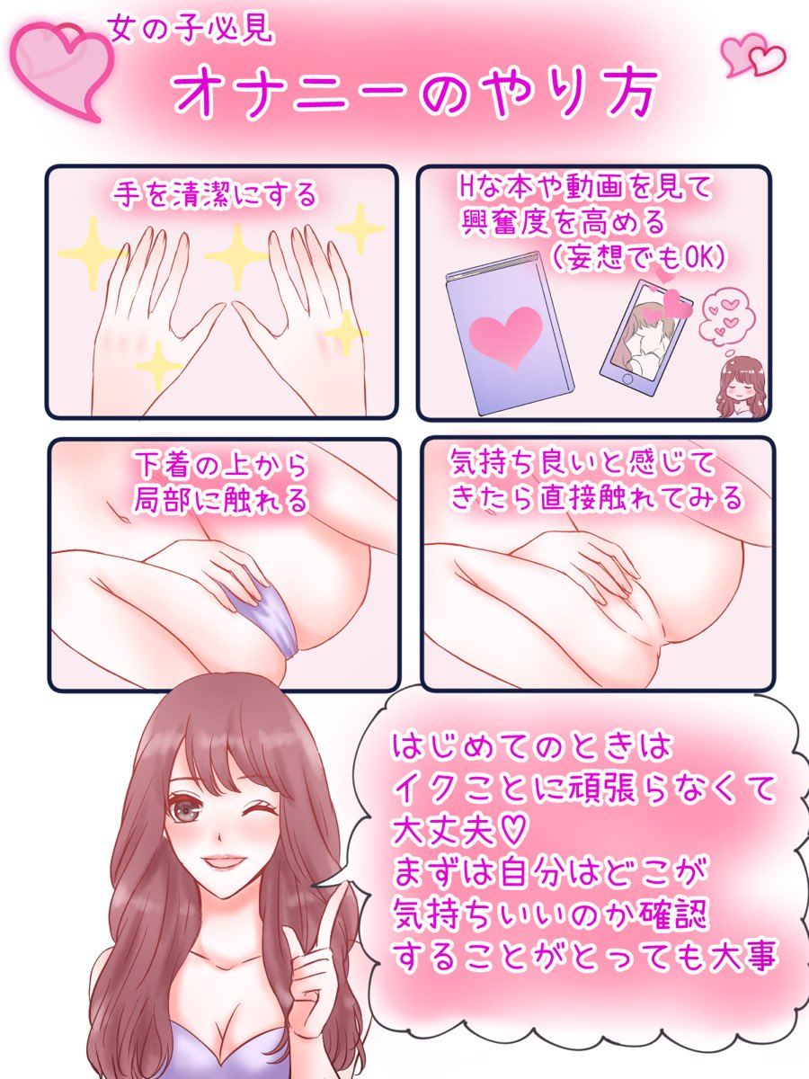 女性のオナニーのやり方！自慰でイク為のコツ - 夜の保健室