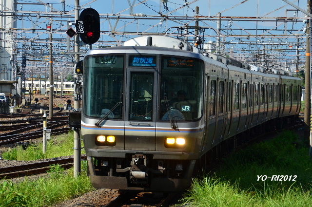 8月24日…米原駅から南彦根駅 : Photo by YO-RI「日々雑食～鉄道写真ブログ」