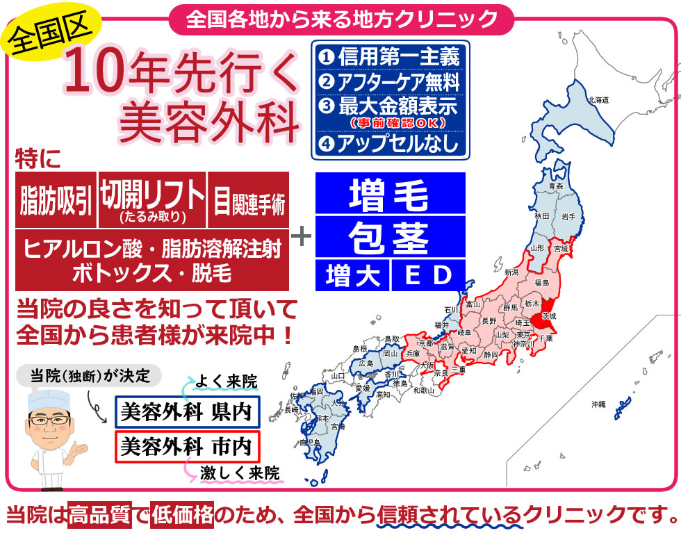 女性の20％は亀頭増大手術や長茎術でパワーアップしたペニスに興味津々？｜包茎手術のことなら包茎治療ナビゲーター