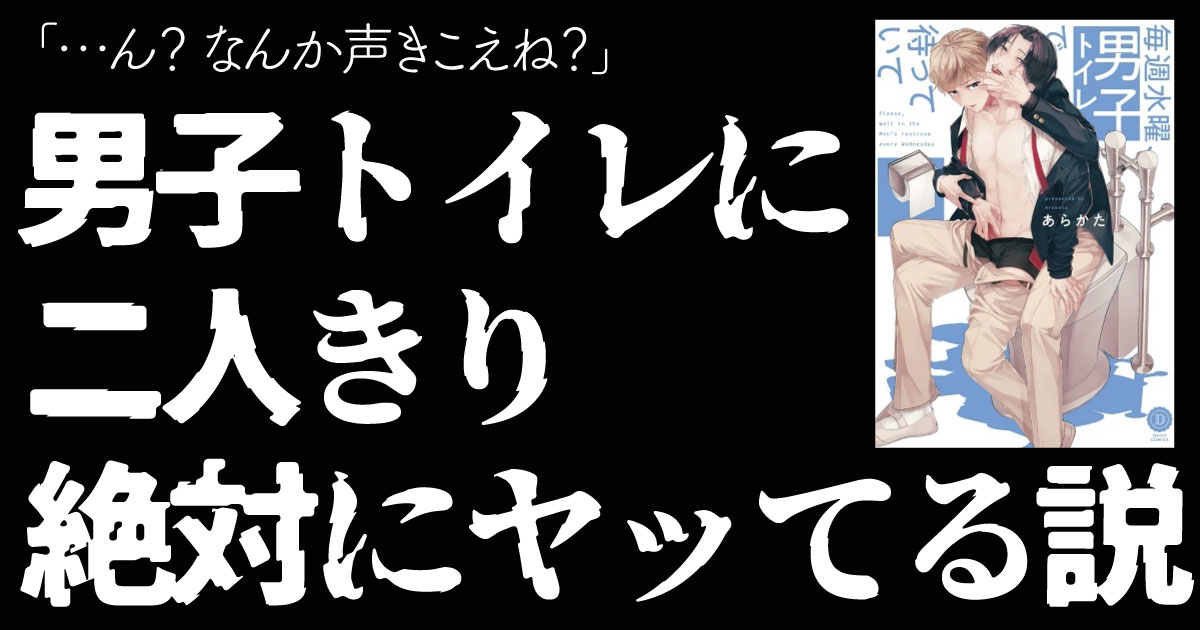 公衆トイレでシコッてたら、誰かが入って来て焦った…