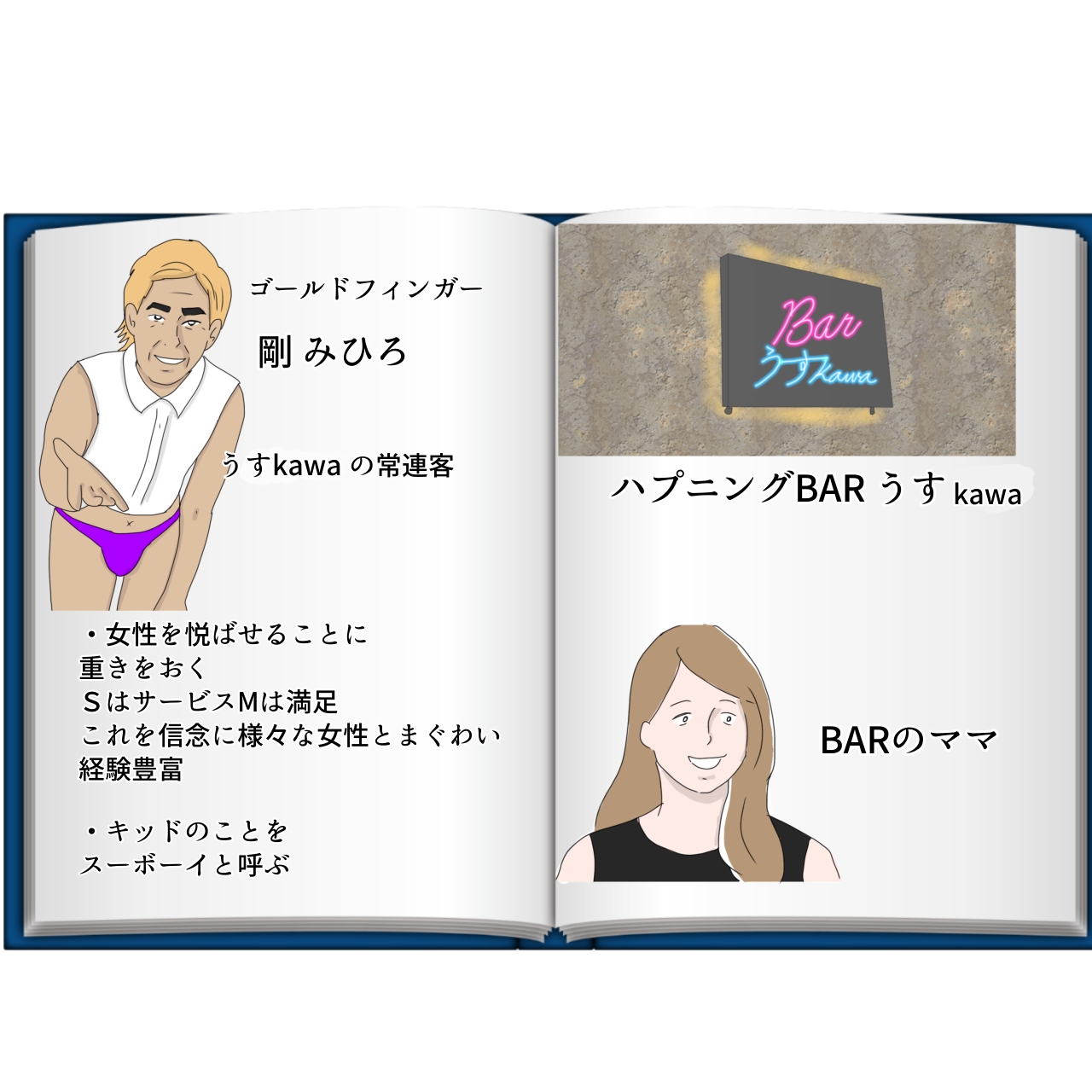 ハプバーで女装子と… | スマホ（モバイル）ライブチャット クレア