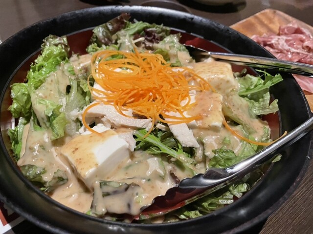 お肉と海鮮 個室居酒屋 花しずく 新大阪店 メニュー：逸品／揚／飯／〆