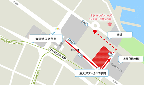 びわ湖浜大津駅から三条京阪駅(2023年11月03日) 鉄道乗車記録(鉄レコ・乗りつぶし) by いのぶたさん