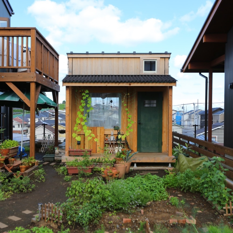 部屋の中に小屋を建てるという新発想 「家の中の小屋」が秘密基地好きの心を揺さぶりそう - ねとらぼ