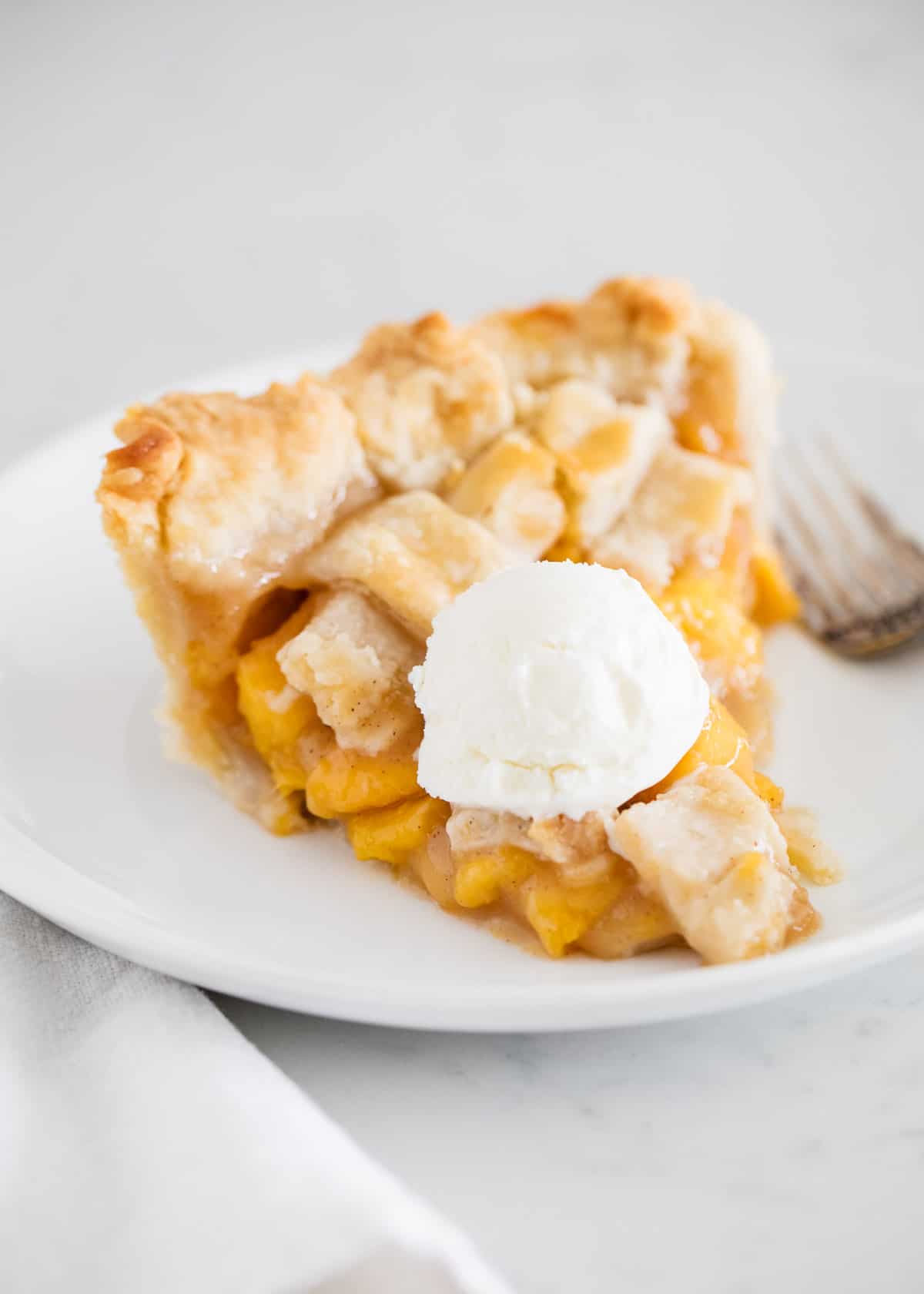 Perfect Peach Pie -