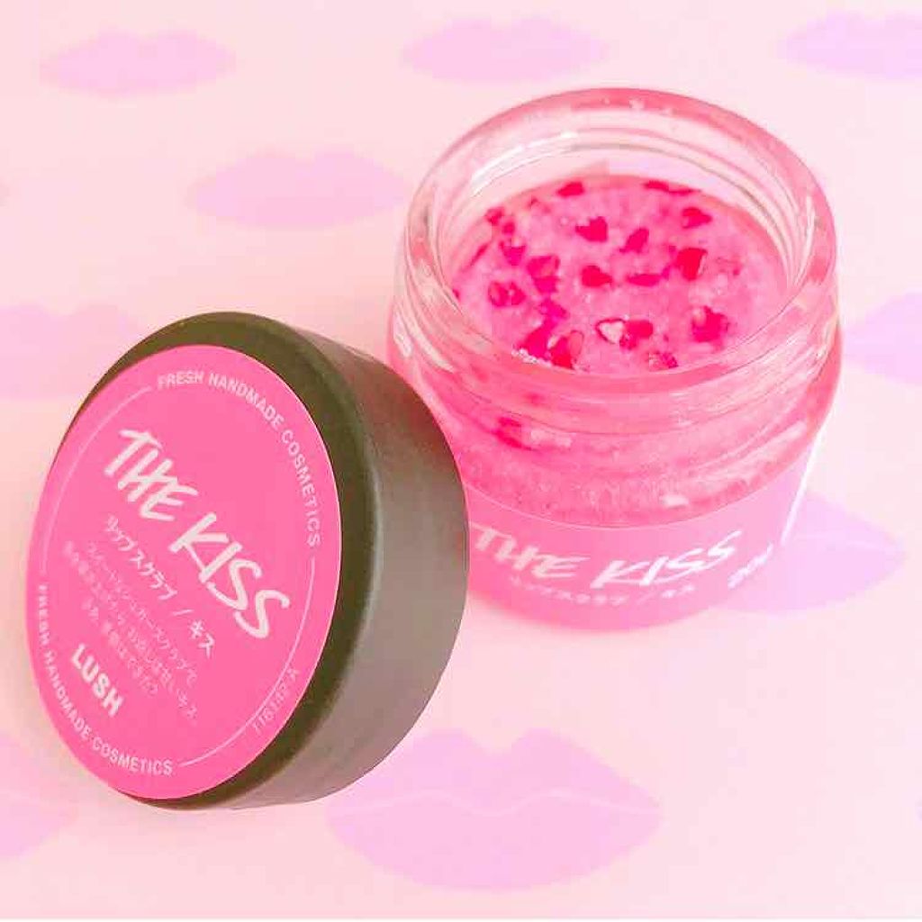 ぷるんと魅力的な唇に…。ピンクが可愛い！LUSH(ラッシュ) キャンディみたいなリップスクラブ【おすすめリップケア 】