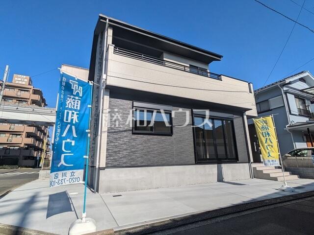 万願寺駅から高幡不動駅方面を眺める（多摩都市モノレール線／東京都日野市）の写真素材 [78921627] - PIXTA