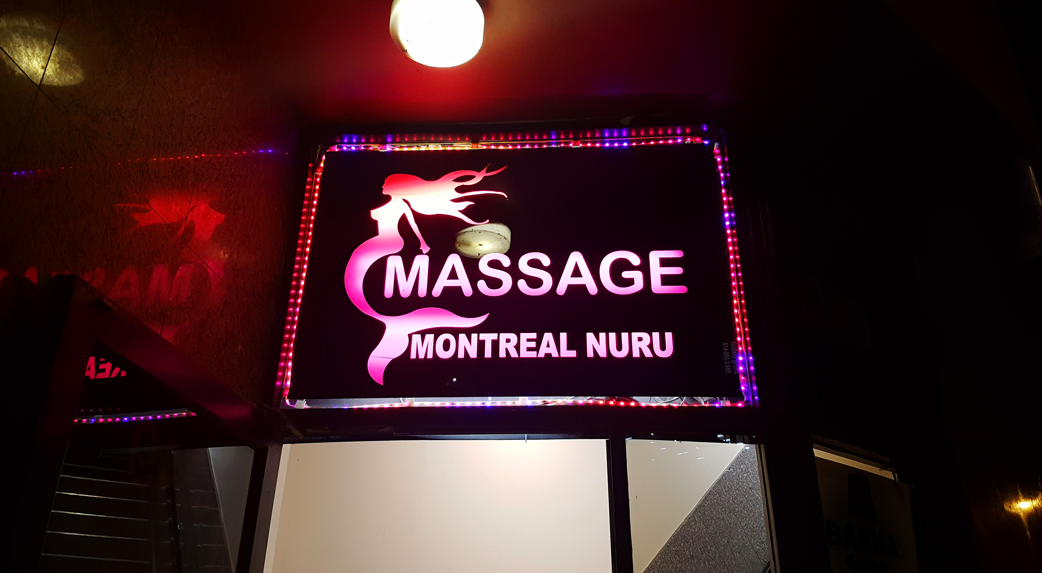 Happy ending massage.