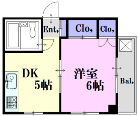 カトレアビル-/広島県広島市西区/三滝/1DK | 広島のリノベーション・デザイナーズ賃貸ならグッドルーム［goodroom］