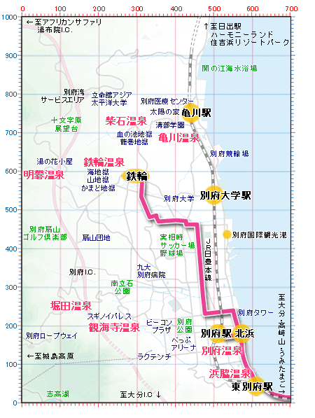 鉄輪線[60][AS60]＞べっぷぅ～に。別府のバスをご案内