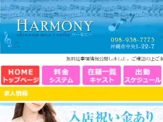 沖縄市の人気メンズエステ「HARMONY ～ハーモニー～」 |