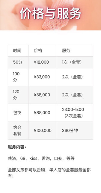 料金システム | レズ風俗