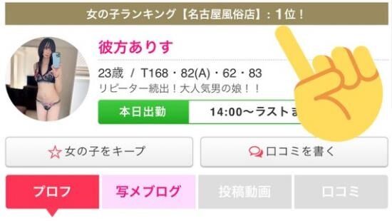 名古屋風俗 顔見せ花びら回転ヘルス│べっぴんコレクション