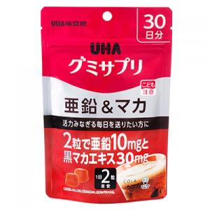 UHA味覚糖 / UHAグミサプリ亜鉛＆マカの公式商品情報｜美容・化粧品情報はアットコスメ