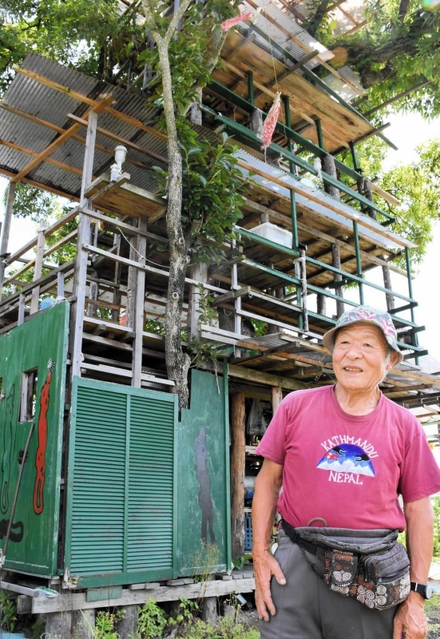 秘密の小屋」/真鍮ブローチ ブローチ hitsuji