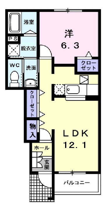 SUUMO】長浜 1K 1階((株)エム・ジェイホームエイブルネットワーク南彦根店提供)／滋賀県長浜市南高田町／長浜駅の賃貸・部屋探し情報（100413035280） 