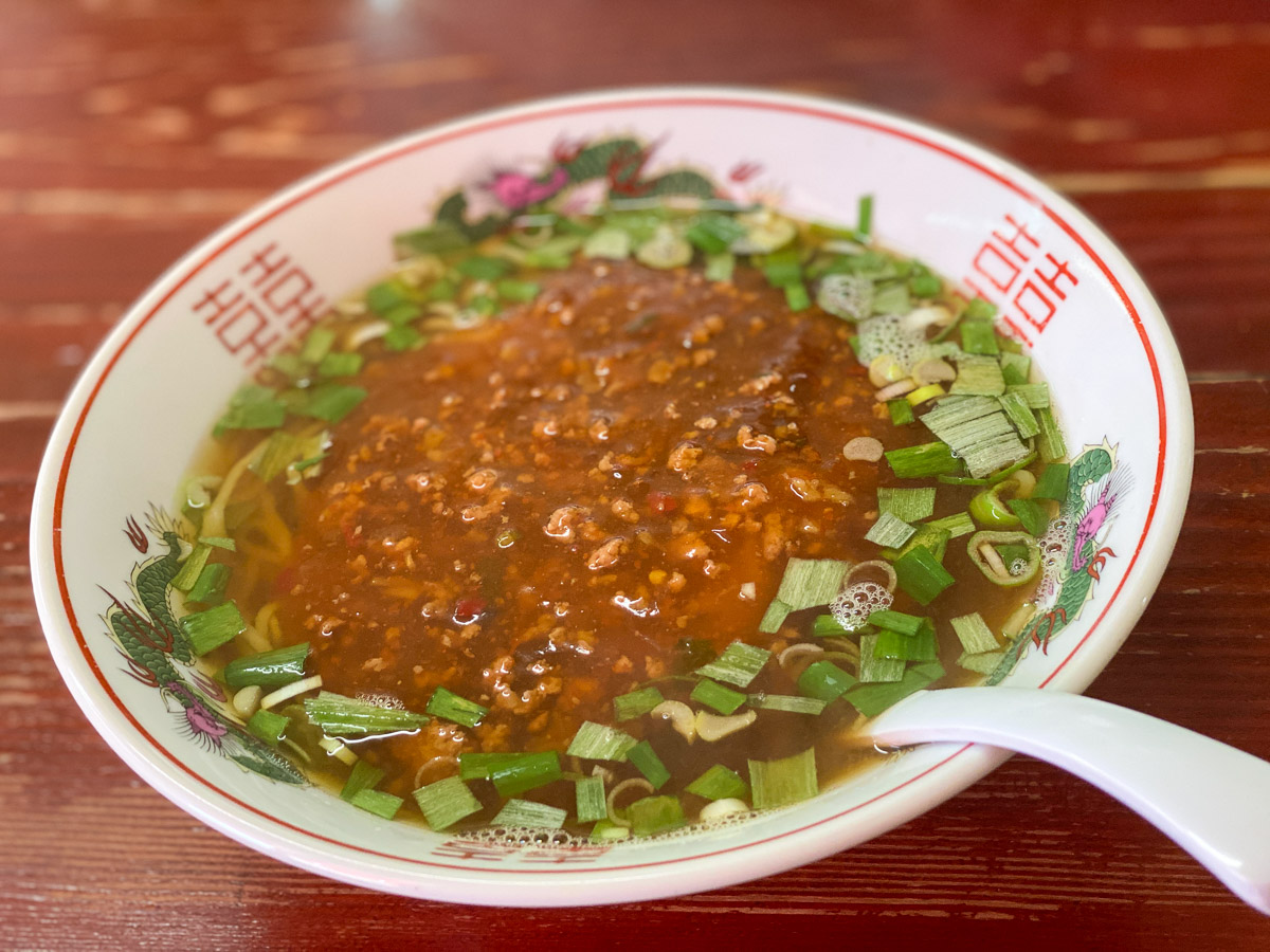 池袋の油そば鈴の木で美味しいランチ