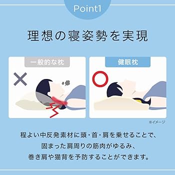 Amazon｜【メーカー公式】健眠枕（けんみんまくら）松平健 枕 マツケン マクラ ケンミンマクラ｜枕