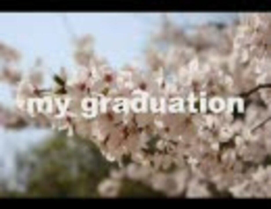 my graduation :