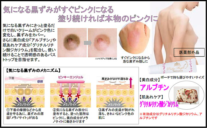 【自宅で簡単】黒ずんだ乳首をピンクにする方法