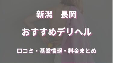 新潟の裏風俗 立ちんぼや本サロ基盤デリヘル情報