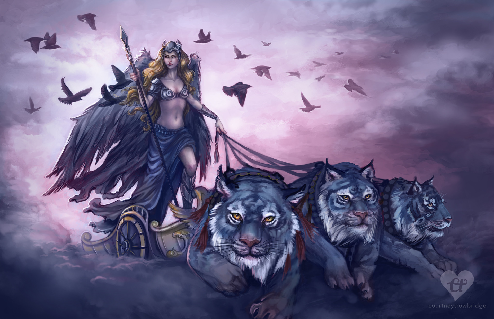 Frejya, Norse Goddess of