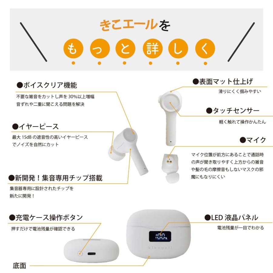 公式】きこエール | 集音器の新しいカタチ |