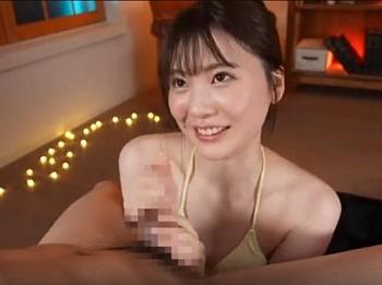 石川澪】美少女の手コキ！見つめながらのフェラ→口内射精！ナマ本番ありの風俗店で中出し！【スレンダー美女】 - 超すけべ