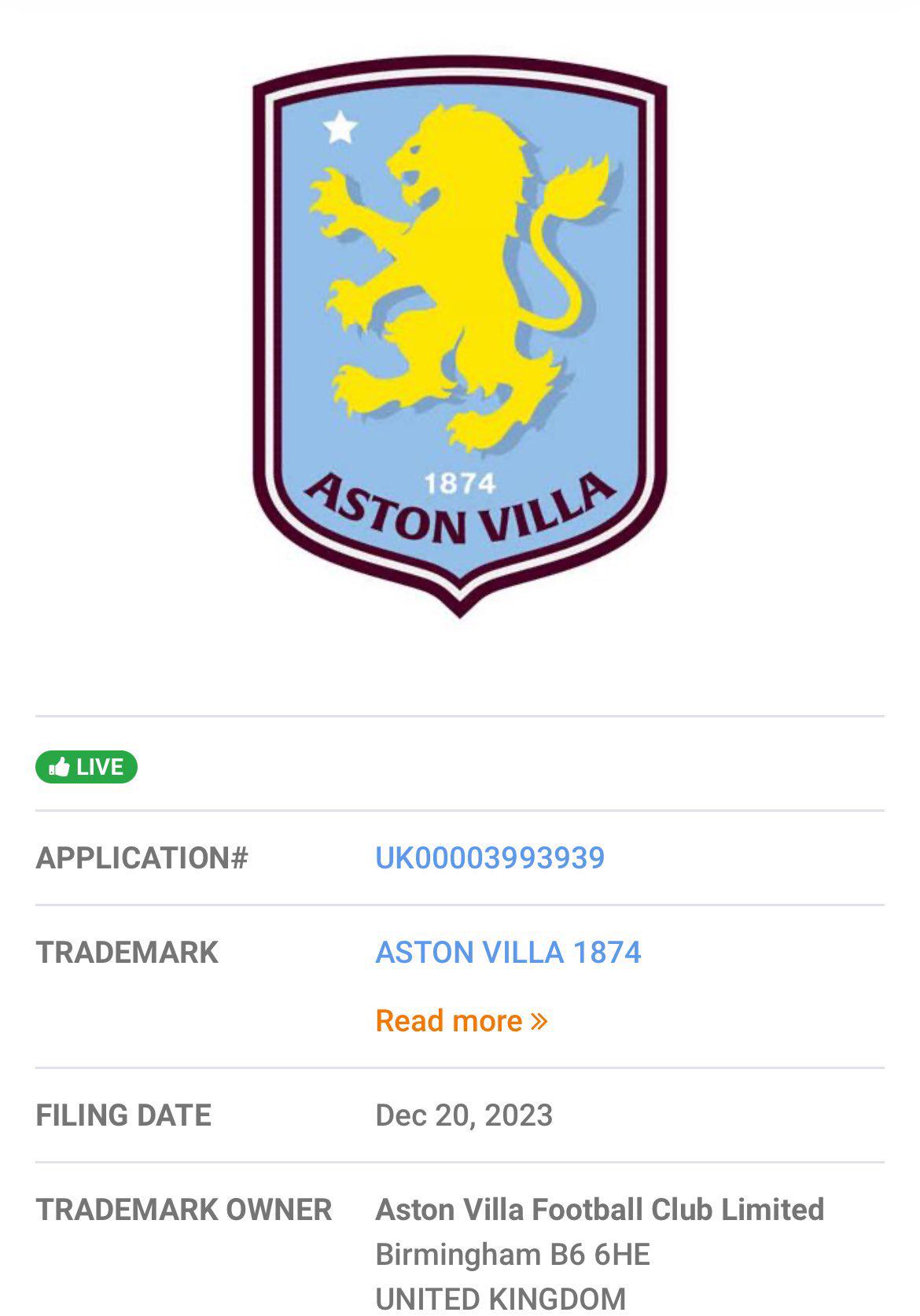 Aston Villa's badge: Lion stays,