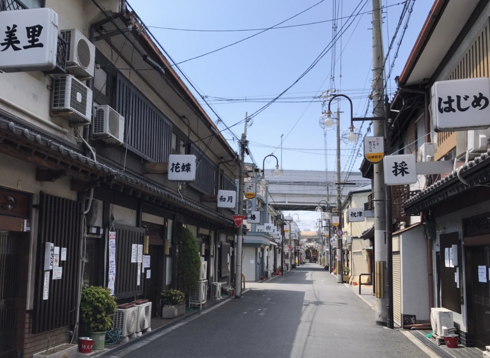 飛田新地の遊郭建築群 : 大阪の古建築