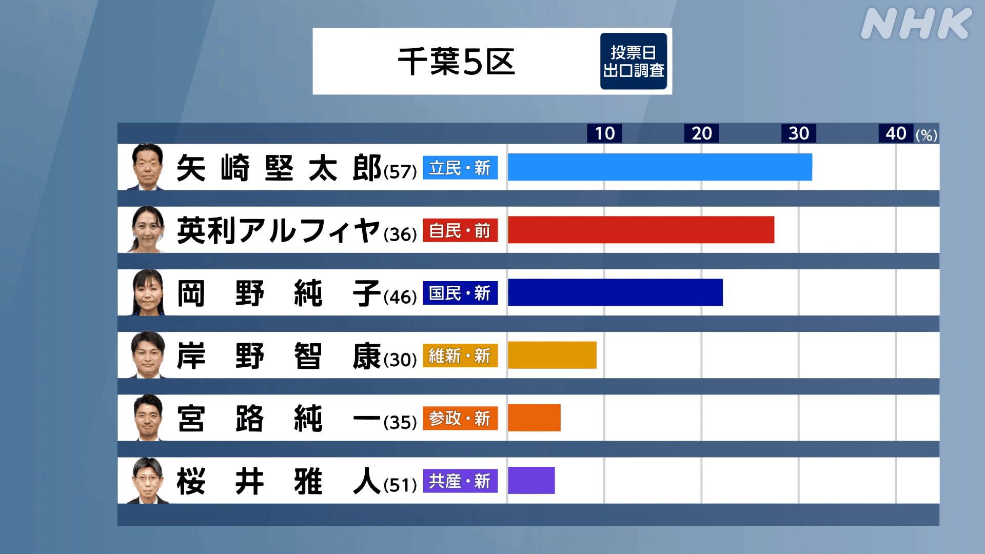 衆議院選挙 市川市 浦安市