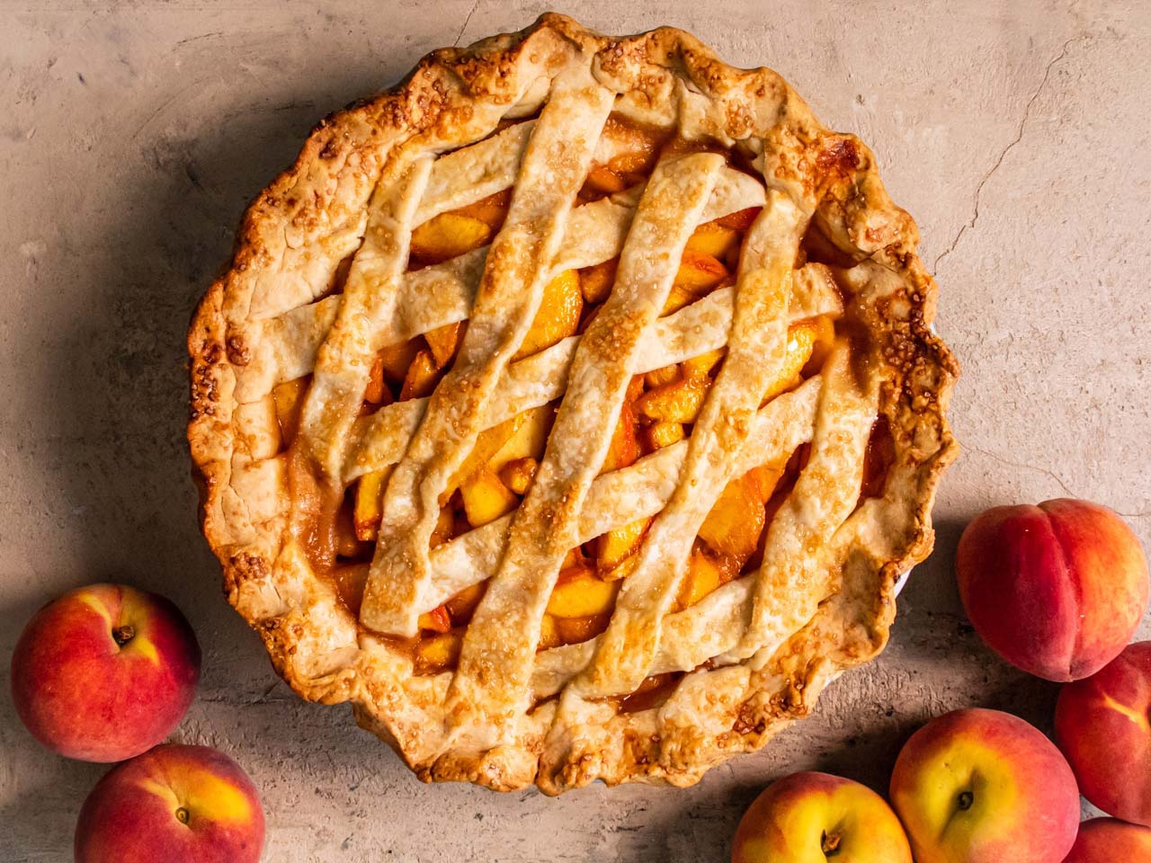 Heavenly Peach Pie